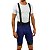 Bretelle ciclismo masculino Free Force Training Gel Azul - Imagem 1