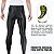 Calça ciclismo masculina ERT Elite lisa com forro em gel - Imagem 2