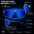 Óculos de sol esportivo HB Ion Cobalt Blue espelhado - Imagem 2