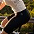 Bermuda ciclismo feminina Free Force Training Invert Gel - Imagem 5