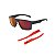 Óculos de sol HB Happy Matte Black espelhado + Hastes Red - Imagem 1