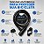 Cadeado bicicleta moto c/ chave GTI 12 mm x 1,5 m c/ suporte - Imagem 3