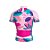 Camisa de ciclismo ERT Classic Floral rosa - Imagem 2