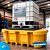 Kit com 2 Bacias de Contenção para IBC - 1000 Litros - Amarela - Imagem 2