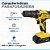 Parafusadeira Furadeira Vonder PFV 074 12V 74 peças 100/240V - Imagem 2