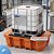 Bacia de Contenção para IBC 1000 Litros - Reforçada - Capacidade 1800 Kg - Imagem 2