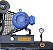 Compressor de Ar Monofásico 20PCM 200 Litros com Motor 5HP 220/440V IP55 Blindado - CHIAPERINI - Imagem 3