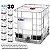 Kit com 30 IBC Containers 1000 Litros Certificado - Standard - Imagem 1