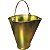 Balde Graduado Zincado 10 Litros - Lubefer - Imagem 1