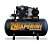 Compressor de Ar Baixa Pressão 10 Pés 120PSI 2HP 150 Litros 110/220V Profissional - CHIAPERINI - Imagem 1