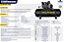 Compressor de Ar 20 Pés 250 Litros Trifásico Alta Pressão Industrial 20+APV 20/250L - CHIAPERINI - Imagem 10