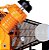 Compressor de Ar Alta Pressão Profissional Sobre Base CJ25 APV 25 Pés 175PSI sem Motor - CHIAPERINI - Imagem 4