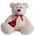 Urso de Pelúcia Cris G 55cm - CORES DIVERSAS - Imagem 1