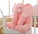 Elefante Travesseiro 60x75 - Rosa - Imagem 1