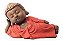 Buda Deitado - Vermelho - Imagem 1
