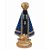 Nossa Senhora Aparecida pérolas e strass 15cm- Azul - Imagem 1