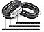Kit Espumas e Almofadas Gel Headset David Clark H10 Series ASA TELEX AVCOMM FLIGHTCOM - Imagem 5