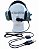 Headset Aeronáutico Modelo Clássico Para Pilotos ou Passageiros Avião Leve Ultraleve - Imagem 5