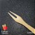Garfo de Bambu com 2 dentes 3,2 x 35,0 cm - Imagem 2