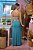 VESTIDO DECOTE CRUZADO VERDE - Imagem 5