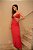 VESTIDO DECOTE CRUZADO VERMELHO - Imagem 3