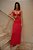 VESTIDO DECOTE CRUZADO VERMELHO - Imagem 2
