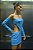 Vestido paetês azul - Imagem 3