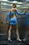 Vestido paetês azul - Imagem 2