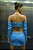 Vestido paetês azul - Imagem 6