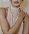 VESTIDO NUDE ROSADO PLISSADO - Imagem 5