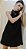 VESTIDO CURTO PRETO - Imagem 2
