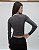 BLUSA FEMININA MANGAS LONGAS CINZA - Imagem 4