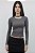 BLUSA FEMININA MANGAS LONGAS CINZA - Imagem 3