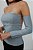 BLUSA TOMARA QUE CAIA CINZA - Imagem 4