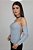 BLUSA TOMARA QUE CAIA CINZA - Imagem 3