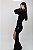 VESTIDO CURTO MANGAS LONGAS PRETO - Imagem 1