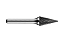 LIMA ROTATIVA TIPO CÔNICA Ø12.7X6.0 MODELO P82312.7 - DORMER - Imagem 2