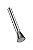 LIMA ROTATIVA CÔNICA INVERTIDA  Ø03.0X3.0 MODELO P8253.0 - DORMER - Imagem 1