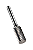 LIMA ROTATIVA CILINDRICA SEM CORTE NO TOPO Ø09.6X6.0 MODELO P8019.6 - DORMER - Imagem 1