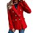 Blazer de tweed vermelho - Imagem 6