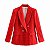 Blazer de tweed vermelho - Imagem 1