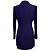 Blazer Dress Lapela de Cetim Azul - Imagem 2