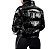 Jaqueta Puffer de vinil preto - Imagem 2