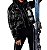 Jaqueta Puffer de vinil preto - Imagem 1