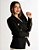 Blazer Texturizado Dupla Abotoadura Preto - Imagem 4