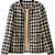 Casaqueto de tweed azul e bege - Imagem 1