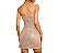 Vestido slip paetê dourado - Imagem 2