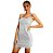 Vestido slip paetê prata - Imagem 2