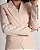 Blazer Texturizado Dupla Abotoadura Rosa Quartzo - Imagem 4