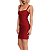 Vestido Bandagem Curto Vermelho Cherry - Imagem 2